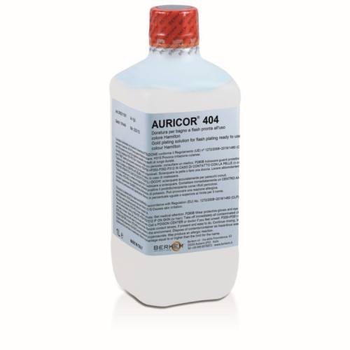 Auricor404 позолота для гальванічної ванни
